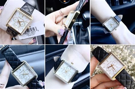 đồng hồ michael kors mặt vuông|Michael Kors dong.